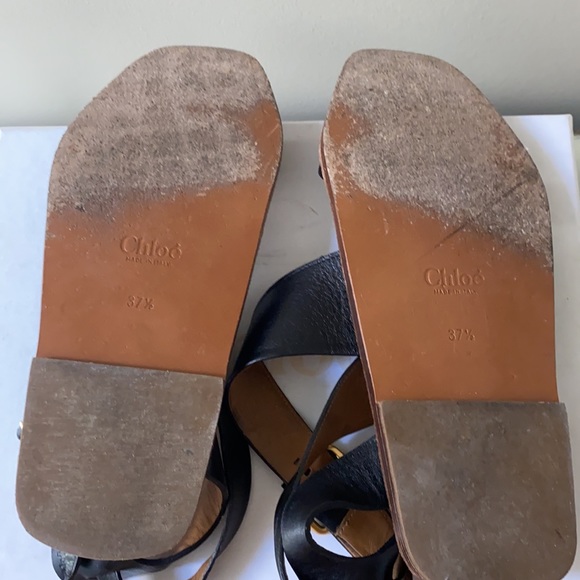 Chloe Virginia Flat Sandal - Picture 4 of 10